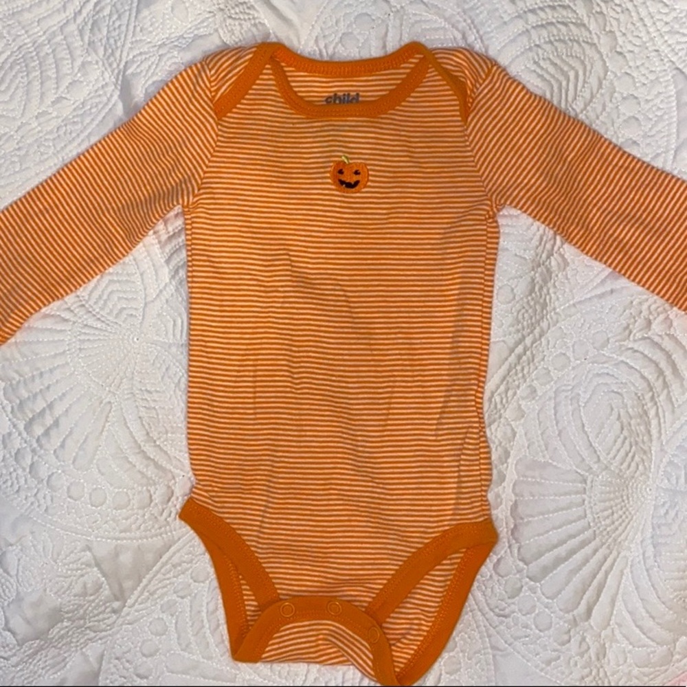Baby Halloween Long Sleeve Onesie